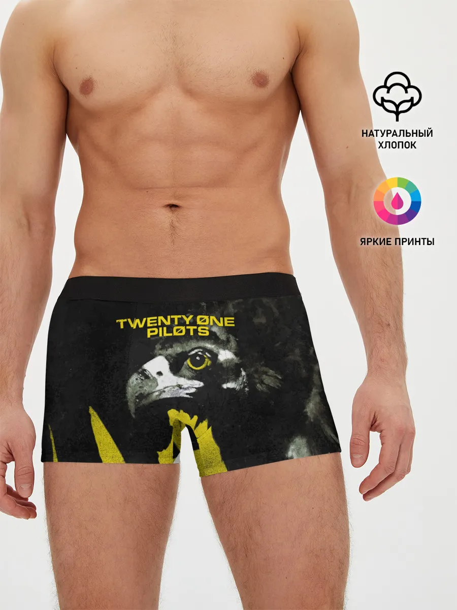 Мужские трусы боксеры / Twenty One Pilots - Trench