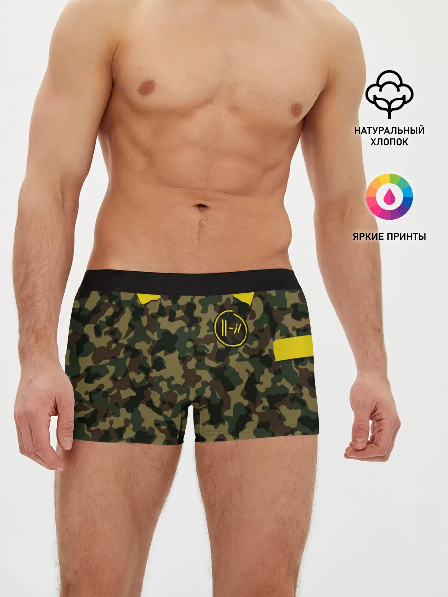 Мужские трусы боксеры / Twenty One Pilots - Jumpsuit