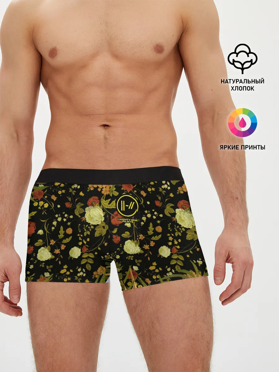 Мужские трусы боксеры / Twenty One Pilots - Trench