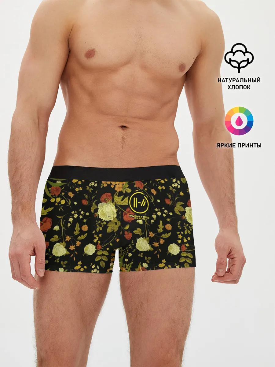 Мужские трусы боксеры / Twenty One Pilots - Trench