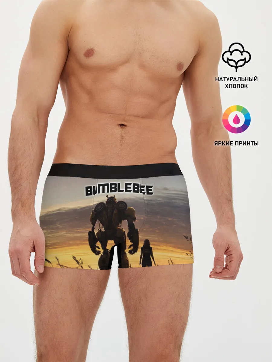Мужские трусы боксеры / BUMBLEBEE