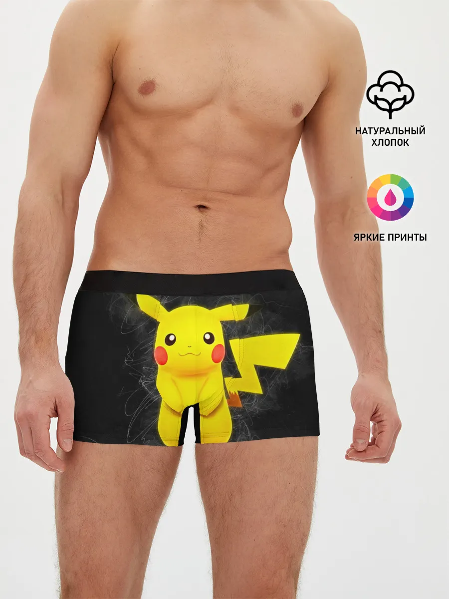 Мужские трусы боксеры / Покемон Пикачу