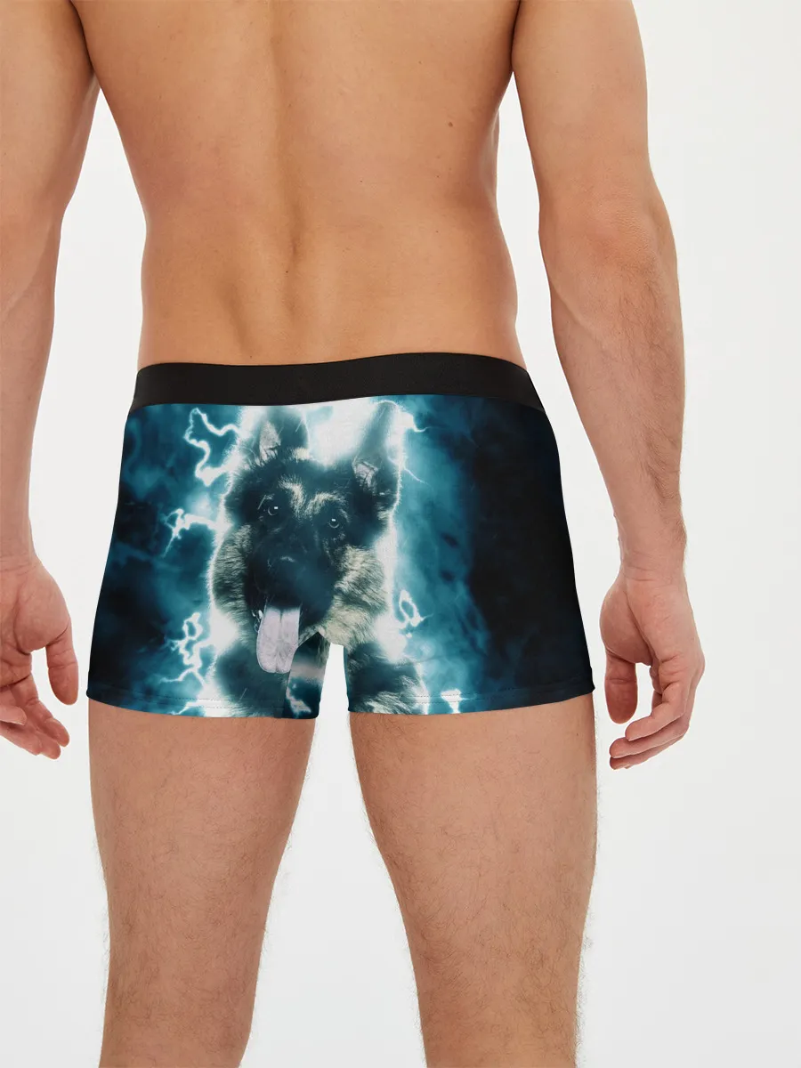 Мужские трусы боксеры / Немецкая овчарка