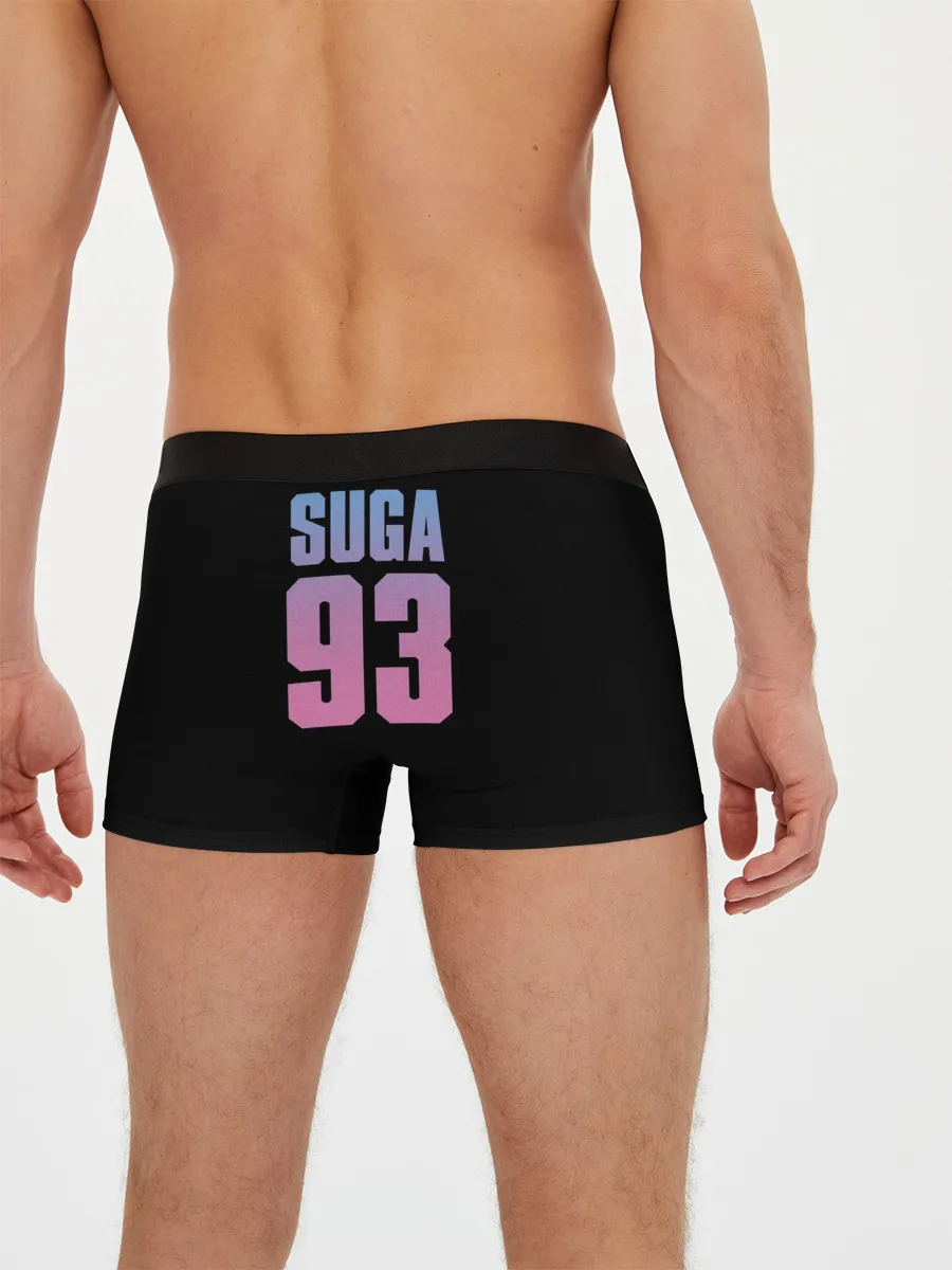 Мужские трусы боксеры / BTS Suga