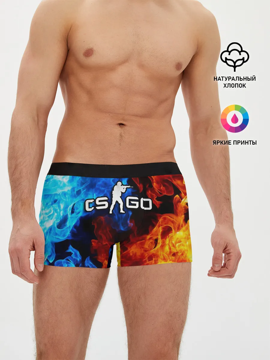 Мужские трусы боксеры / Counter Strike