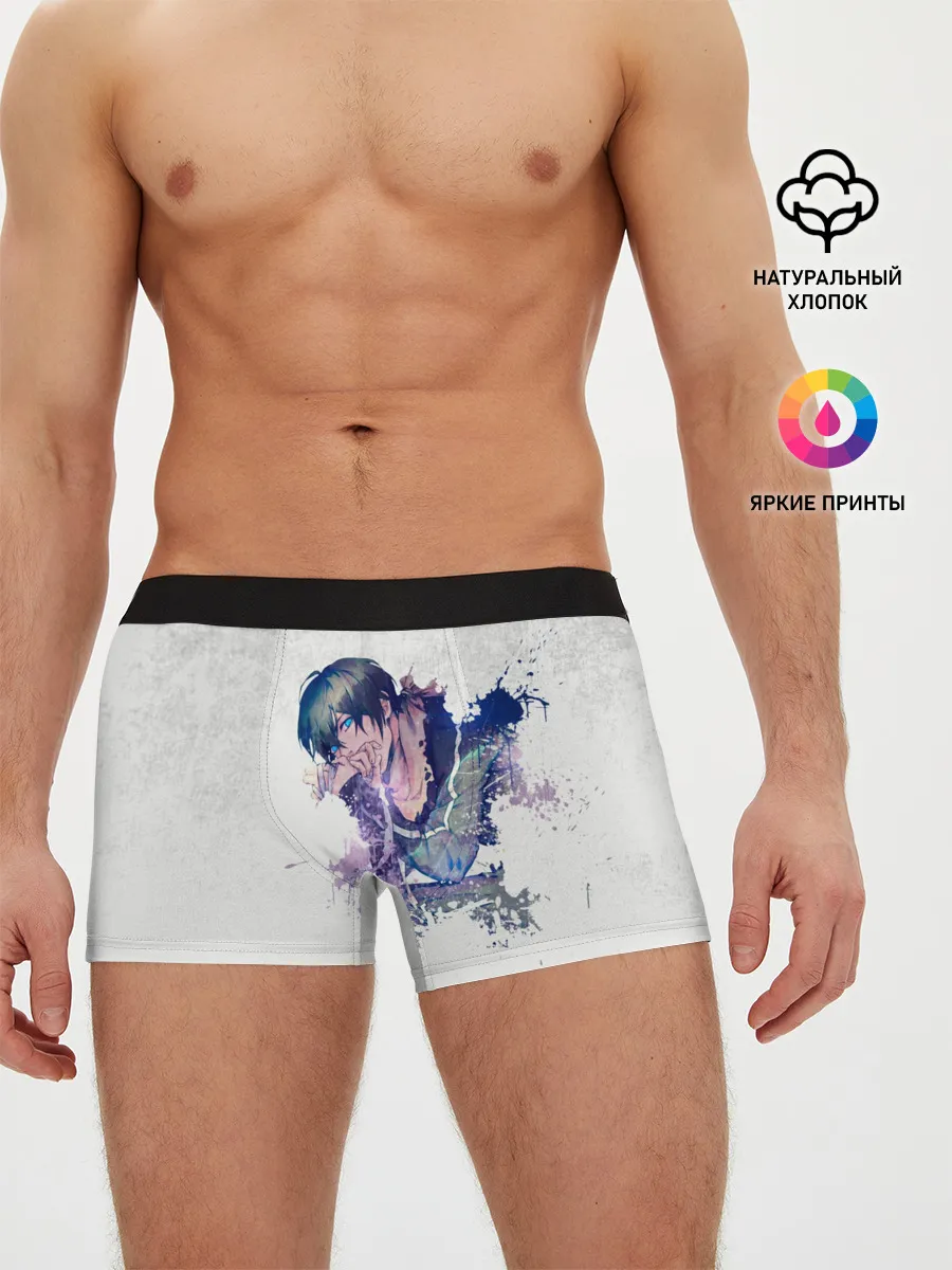 Мужские трусы боксеры / Романтичный Ято. БЕЗДОМНЫЙ БОГ