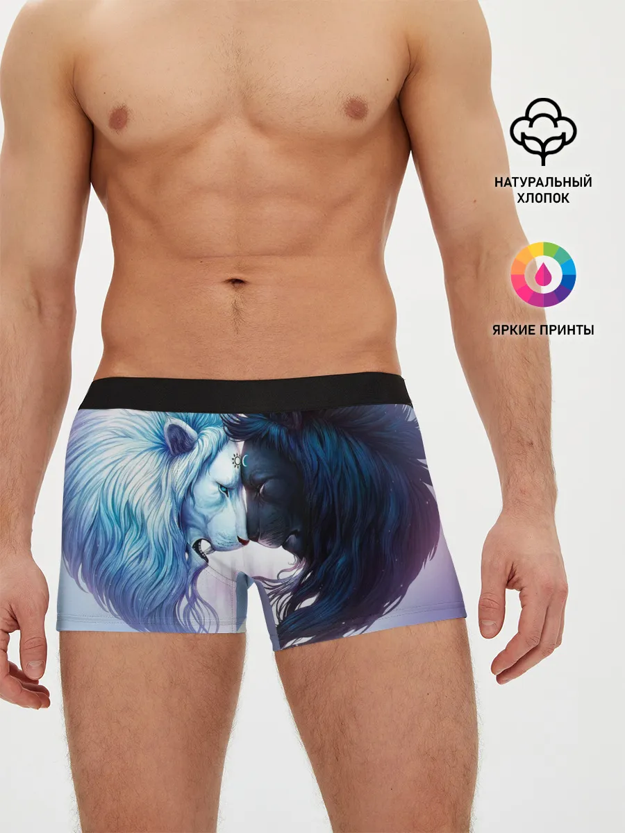 Мужские трусы боксеры / Lions love