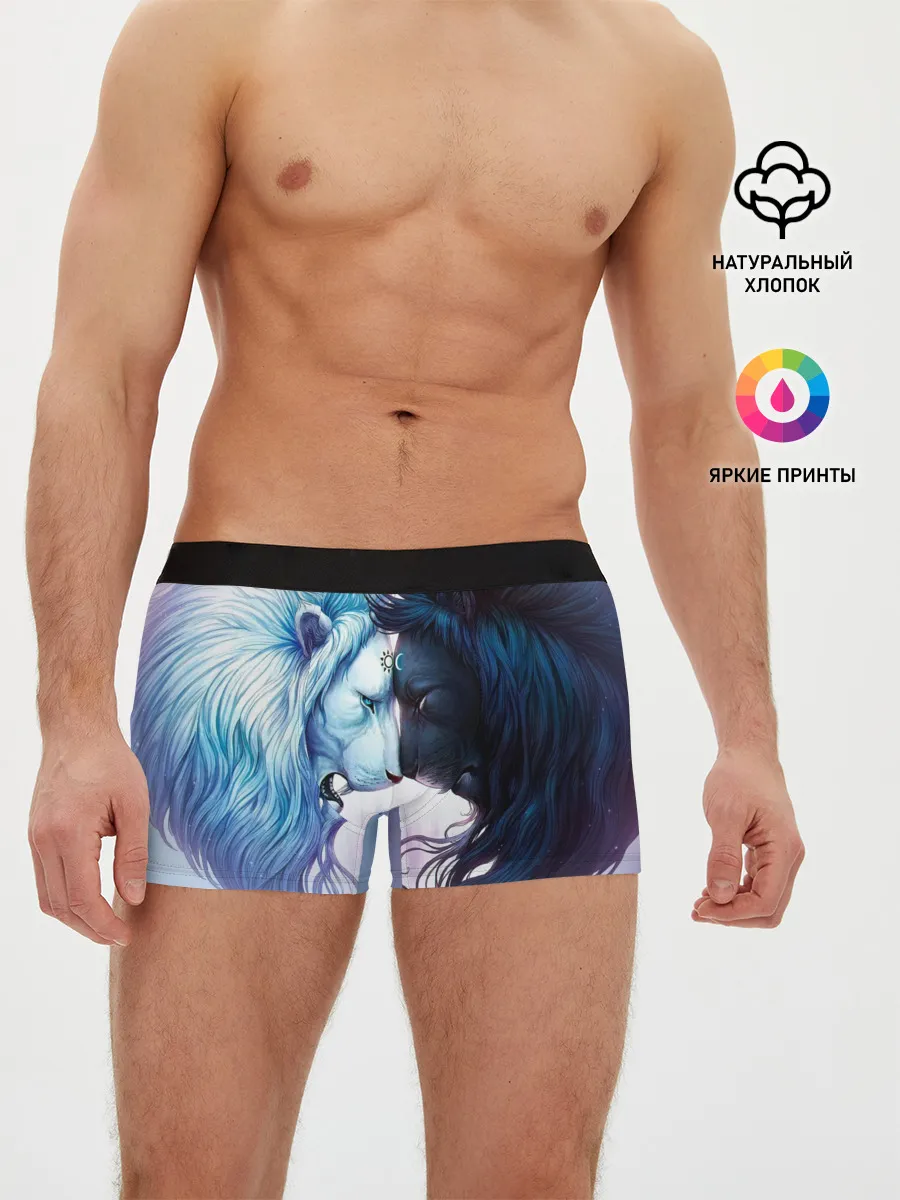 Мужские трусы боксеры / Lions love