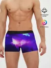 Мужские трусы боксеры / Космическое сияние