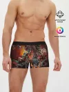 Мужские трусы боксеры / Демон-Всадник