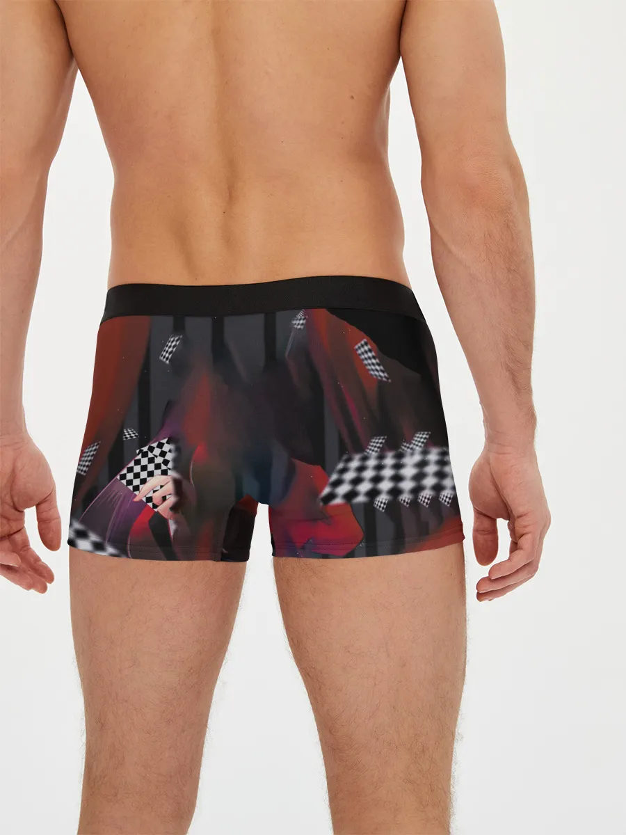 Мужские трусы боксеры / kakegurui yumeko art