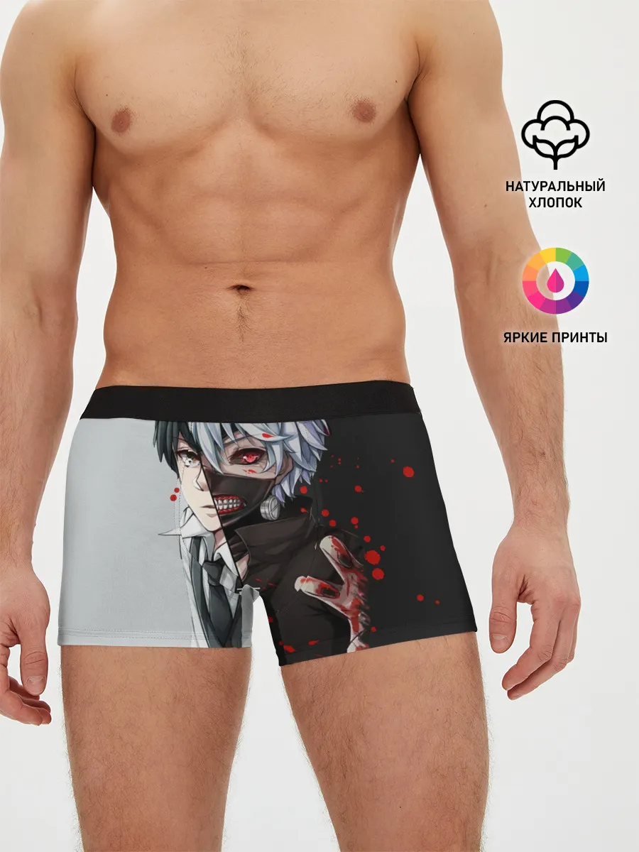 Мужские трусы боксеры / Токийский гуль - Характер