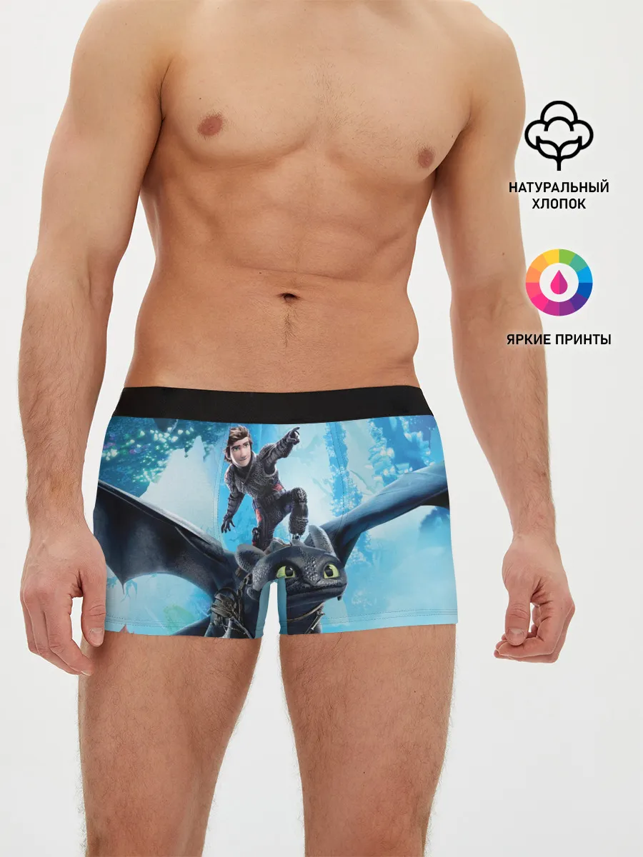 Мужские трусы боксеры / Как приручить дракона