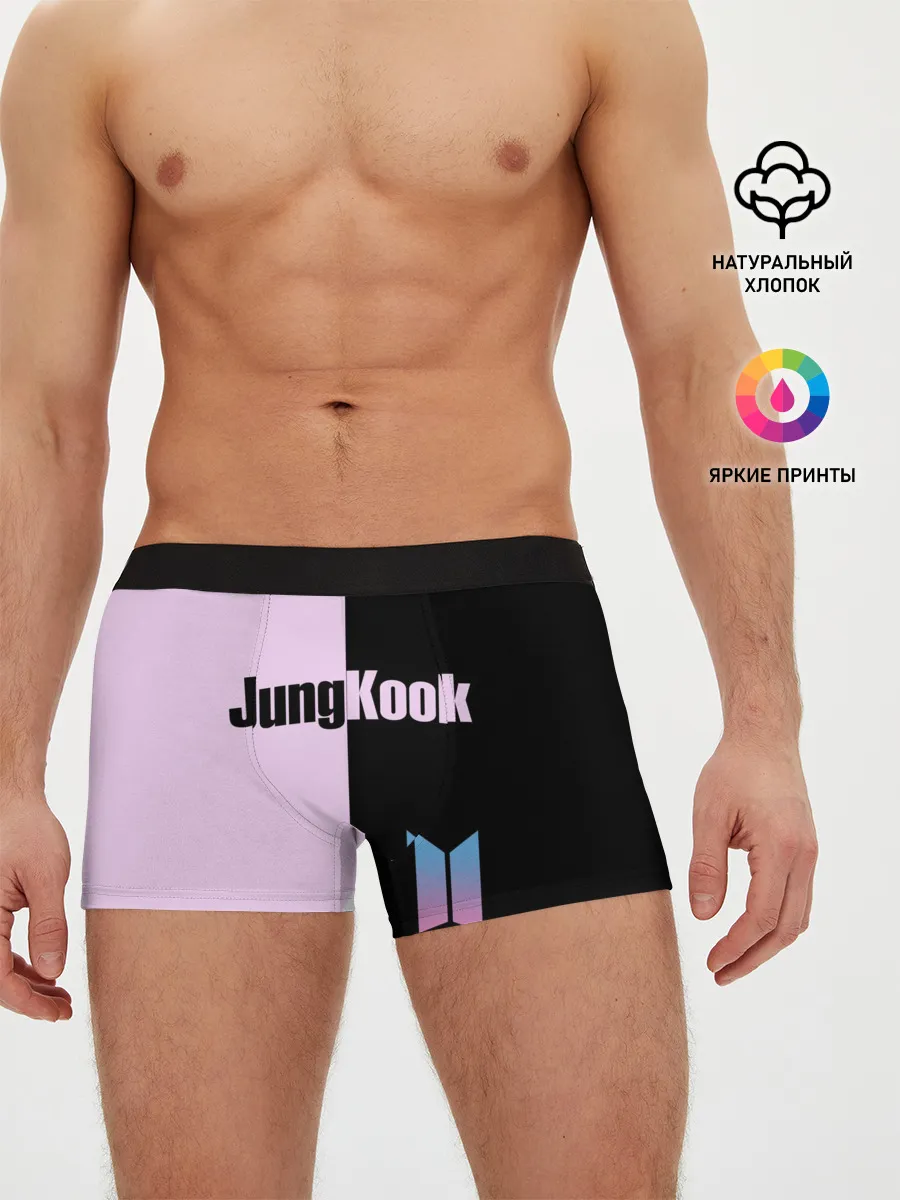 Мужские трусы боксеры / BTS Jung Kook