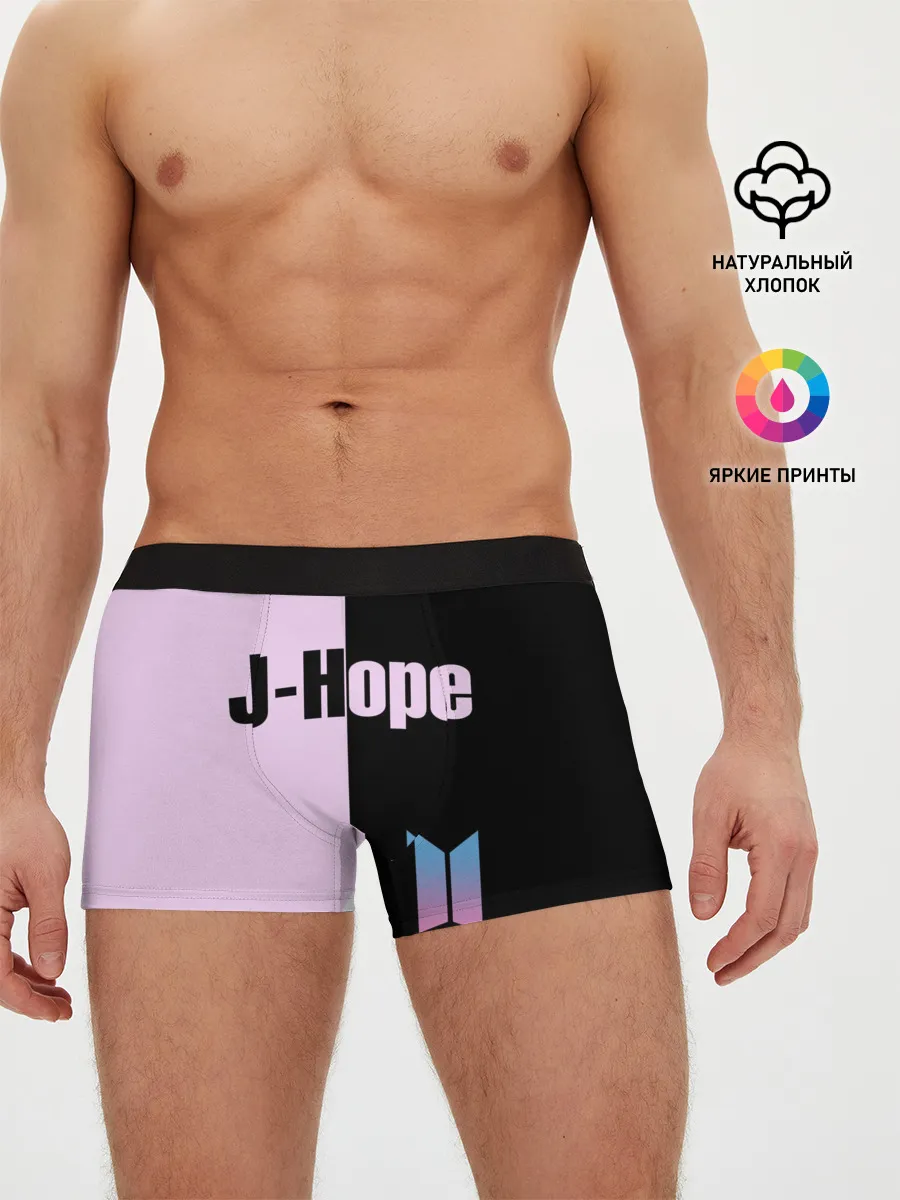 Мужские трусы боксеры / BTS J-hope