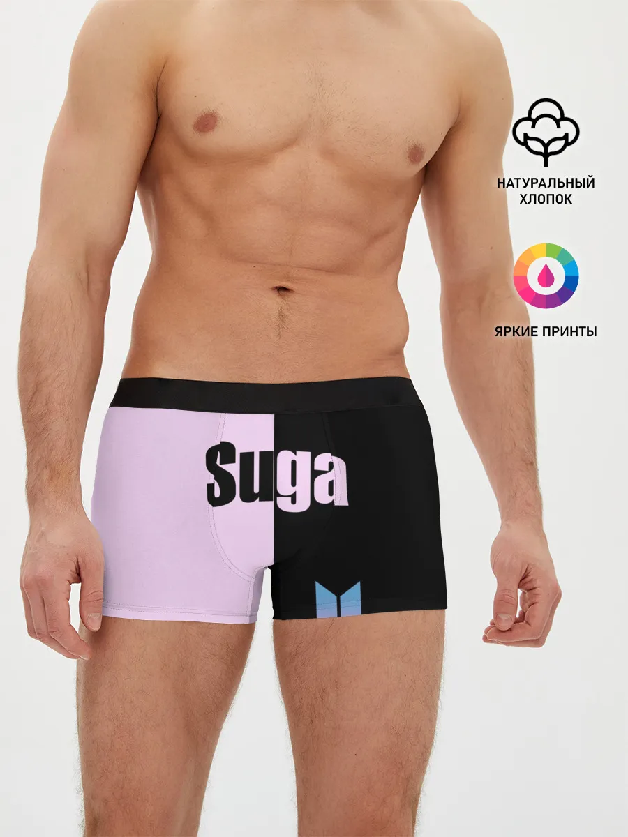 Мужские трусы боксеры / BTS Suga
