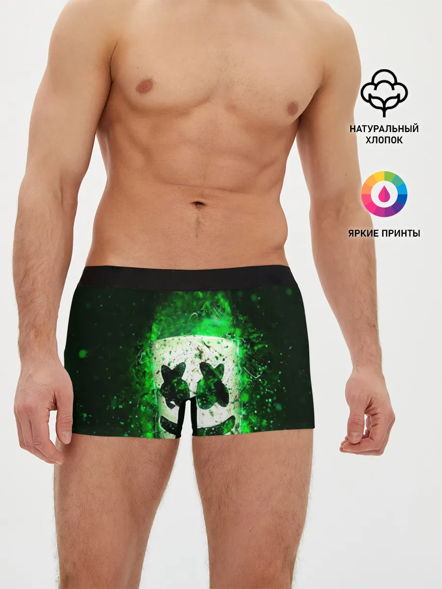 Мужские трусы боксеры / Marshmello