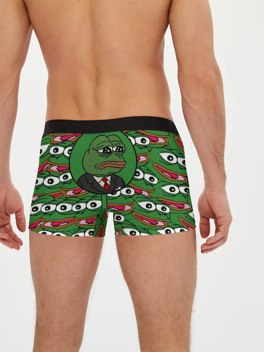 Мужские трусы боксеры / Good / Sad frog