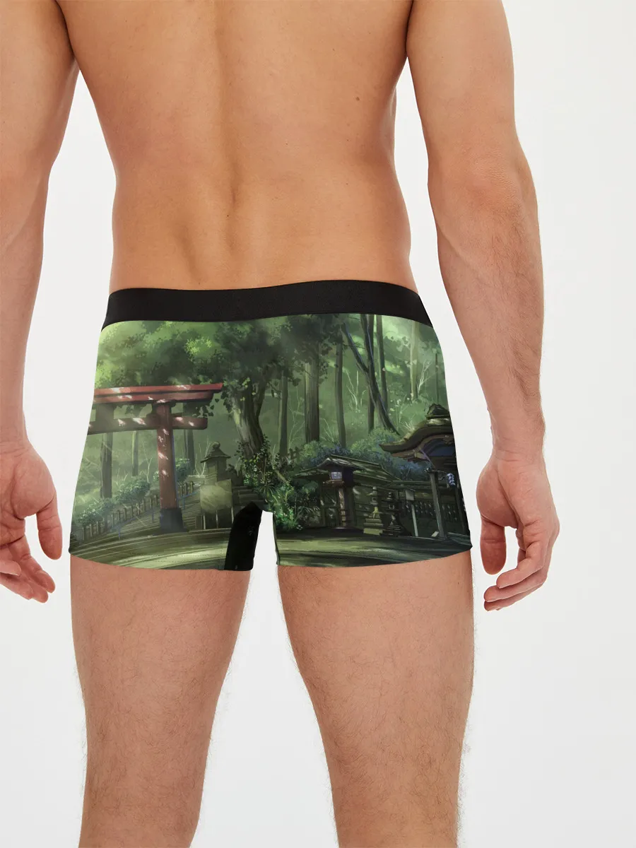 Мужские трусы боксеры / Фейри Тейл лес