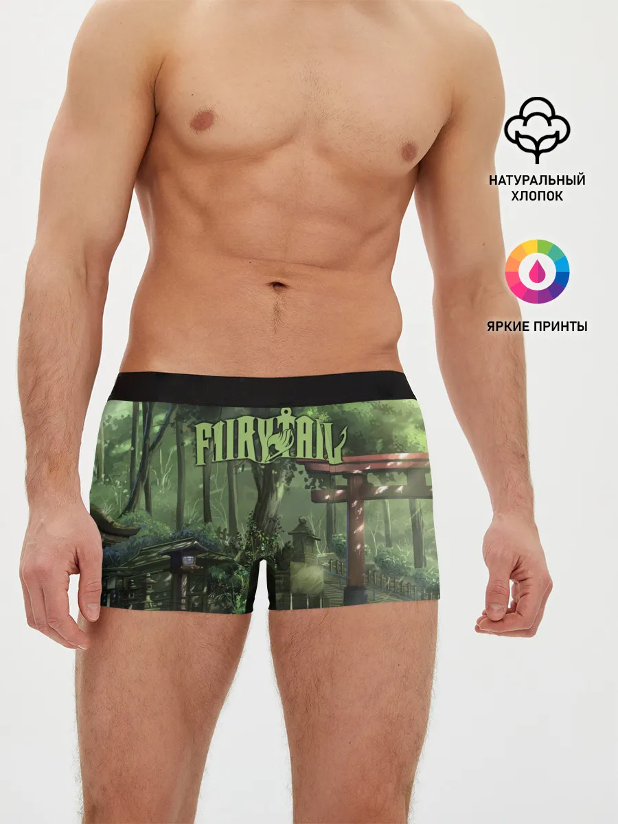 Мужские трусы боксеры / Фейри Тейл лес