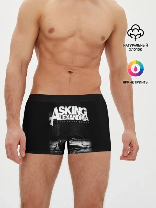 Мужские трусы боксеры / Asking Alexandria