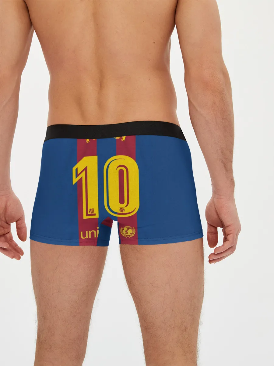 Мужские трусы боксеры / Месси Бог