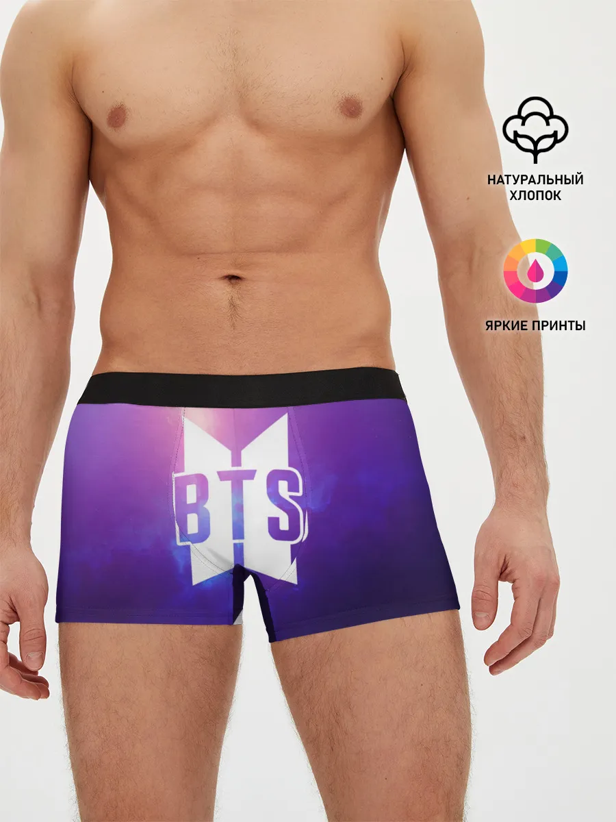 Мужские трусы боксеры / BTS SPACE