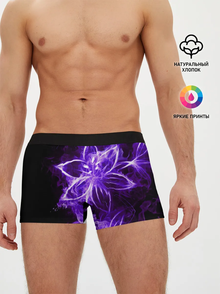 Мужские трусы боксеры / Цветок Тьмы