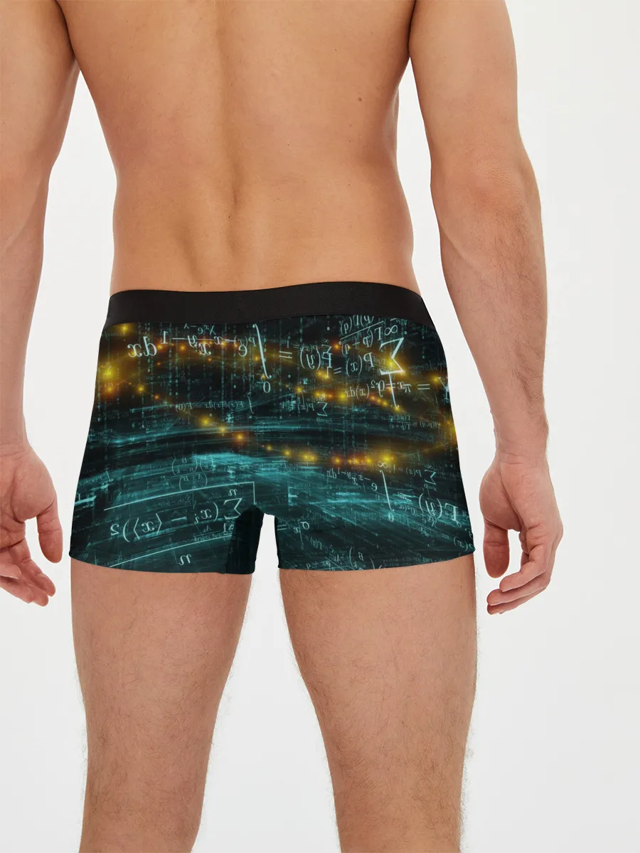 Мужские трусы боксеры / Формулы в пространстве