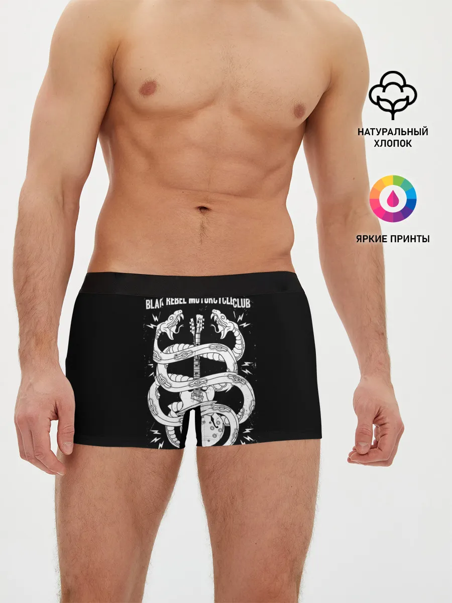 Мужские трусы боксеры / Black Rebel Motorcycle Club