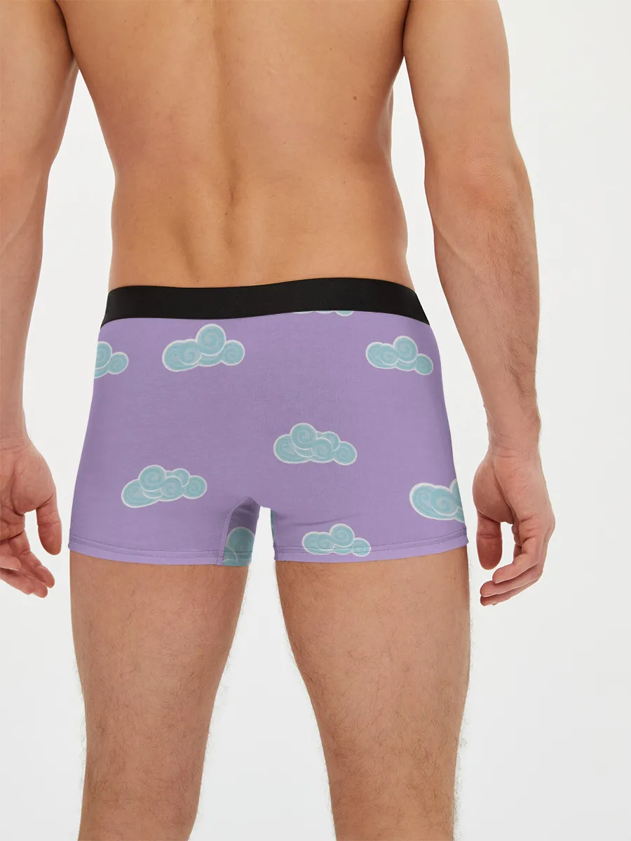 Мужские трусы боксеры / Облачная лама