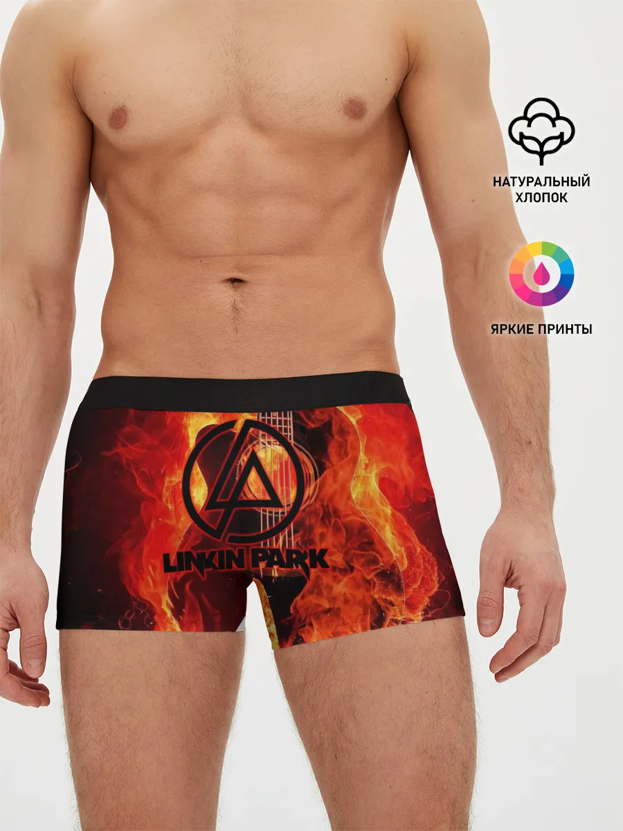 Мужские трусы боксеры / Linkin Park