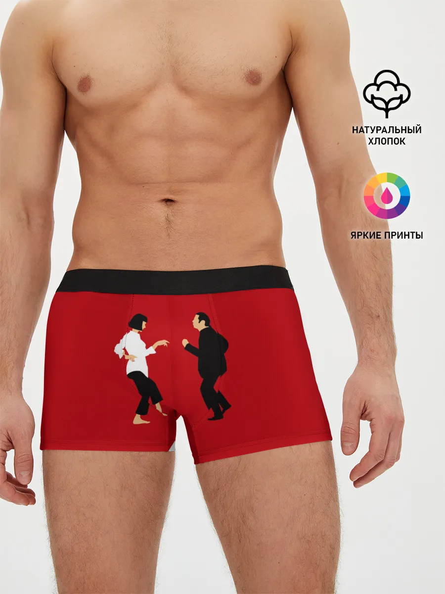 Мужские трусы боксеры / Криминальное чтиво