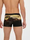 Мужские трусы боксеры / танк на закате