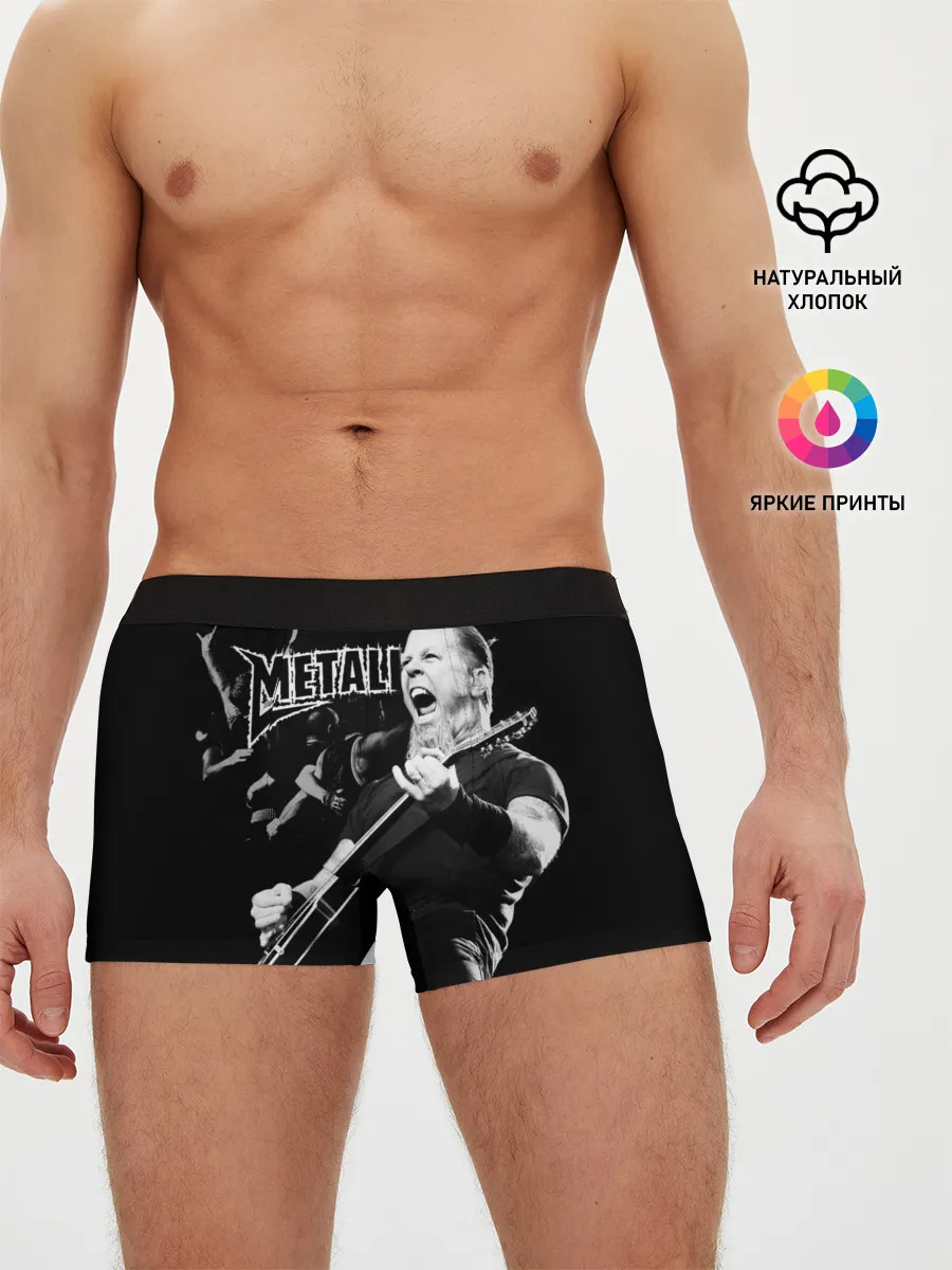 Мужские трусы боксеры / Metallica