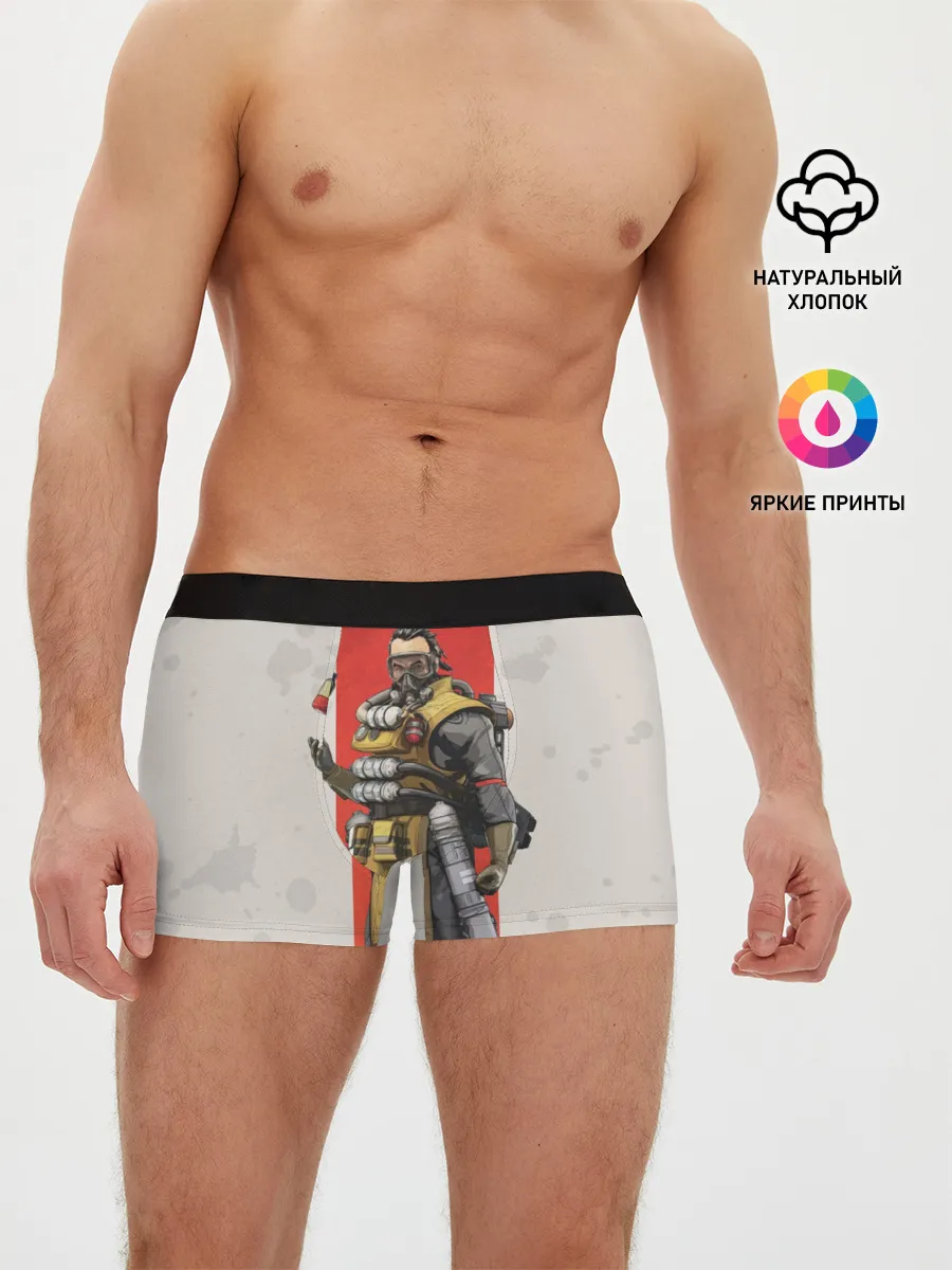 Мужские трусы боксеры / APEX LEGENDS - Caustic