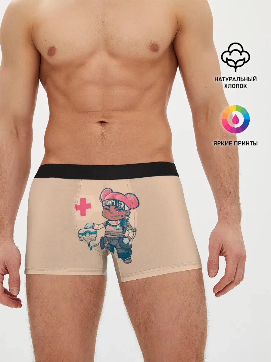 Мужские трусы боксеры / Apex legends - Lifeline