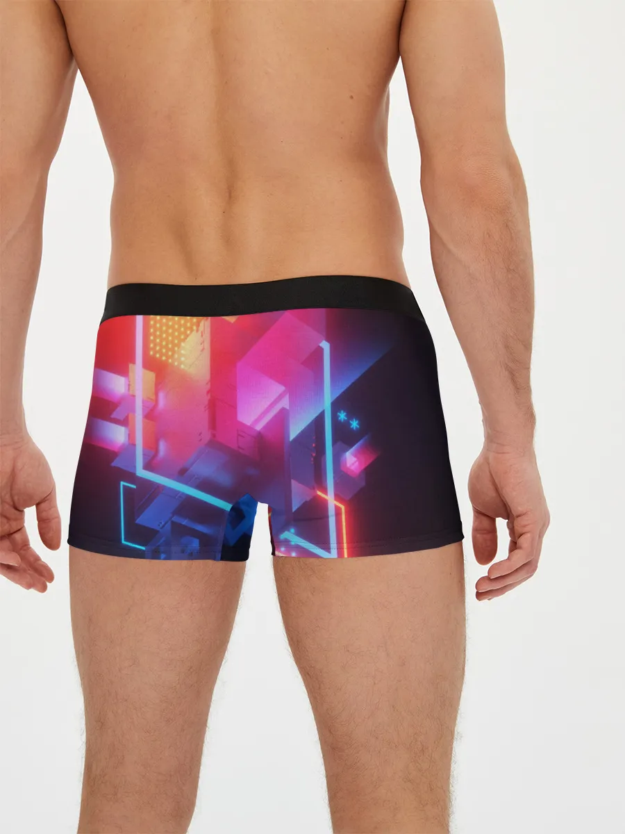 Мужские трусы боксеры / Marshmello