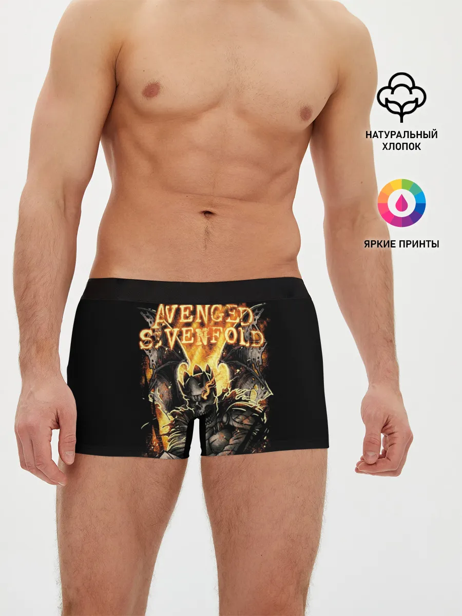 Мужские трусы боксеры / Avenged Sevenfold