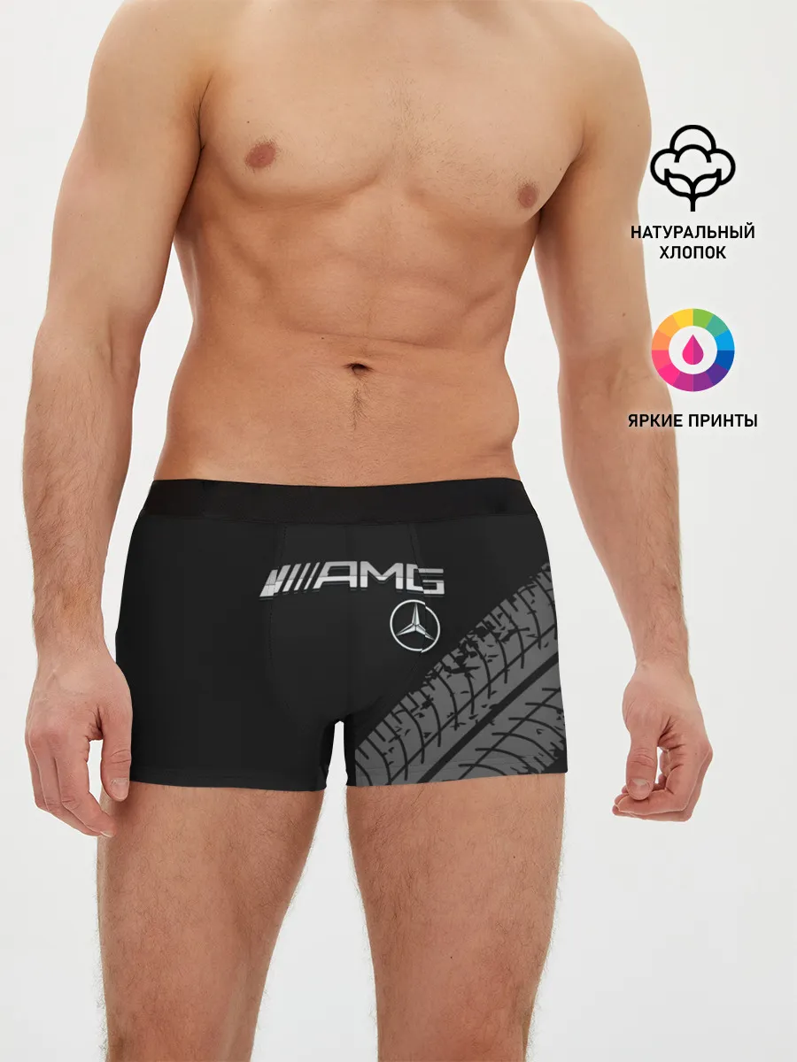 Мужские трусы боксеры / Mercedes