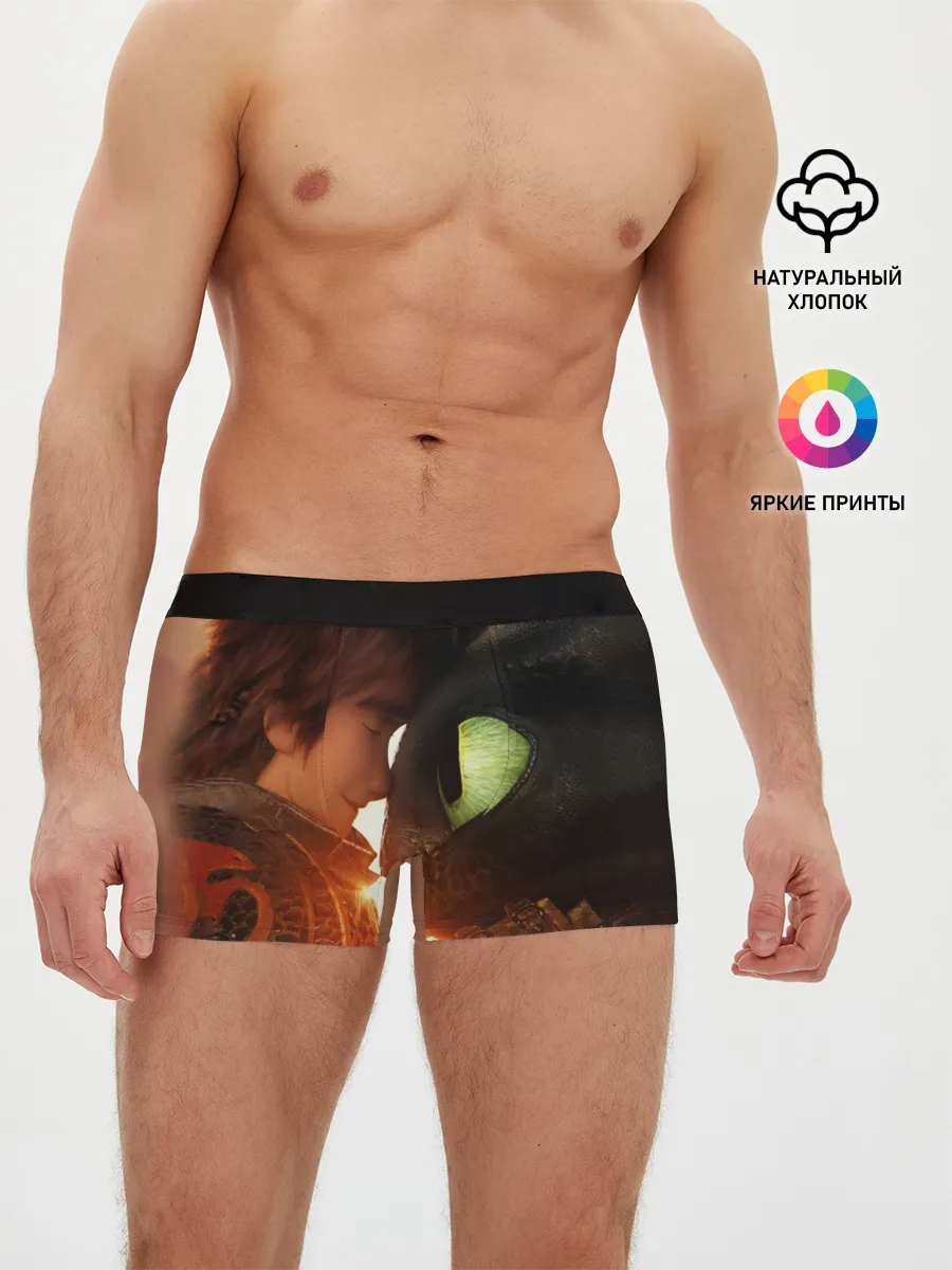 Мужские трусы боксеры / Как приручить дракона