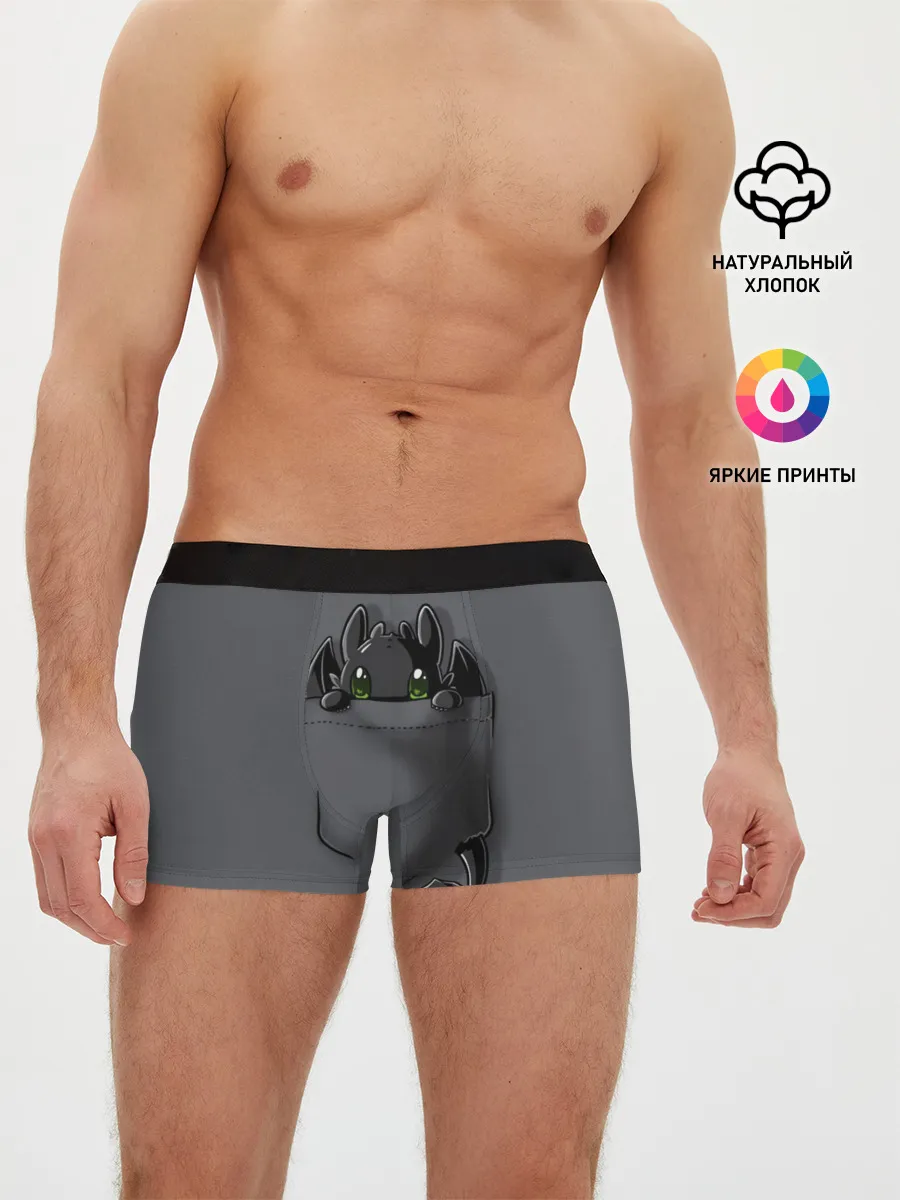 Мужские трусы боксеры / Как приручить дракона