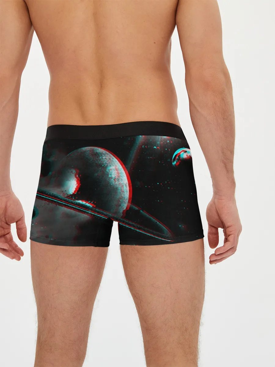 Мужские трусы боксеры / Cosmos Glitch