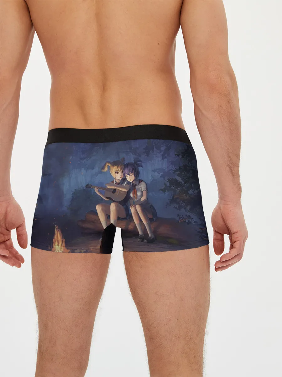 Мужские трусы боксеры / Бесконечное лето: Лена и Алиса