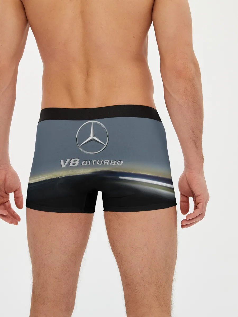 Мужские трусы боксеры / V8 Biturbo