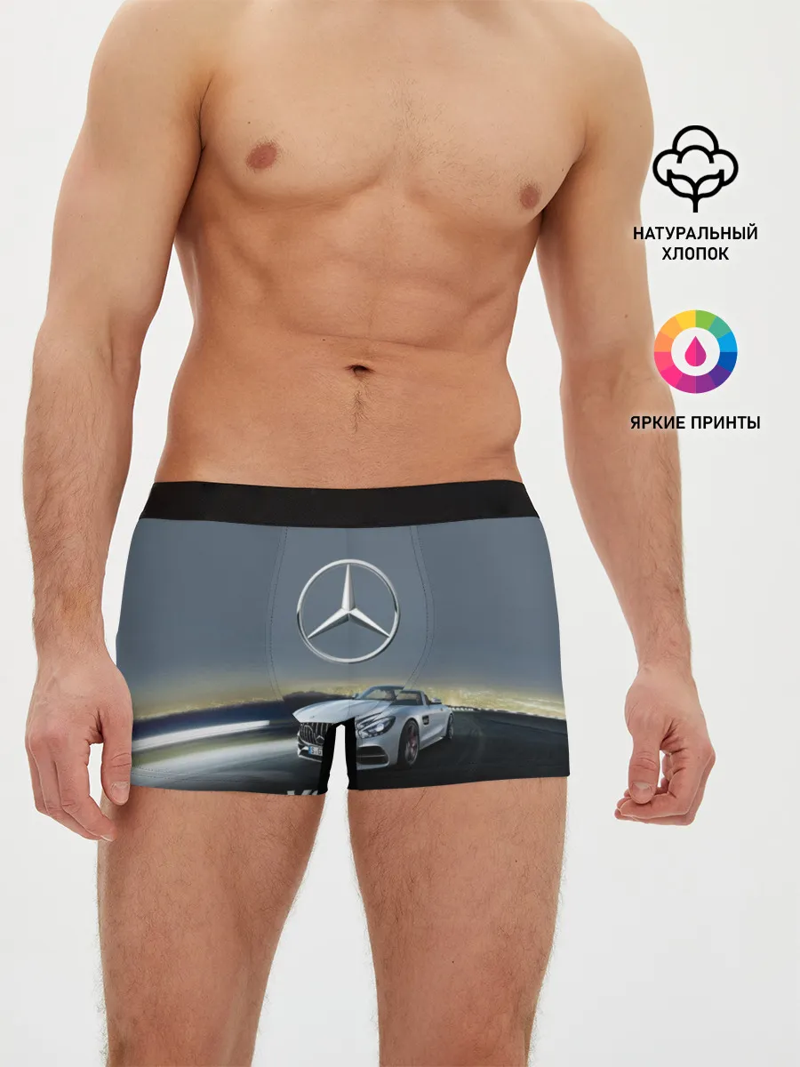 Мужские трусы боксеры / V8 Biturbo