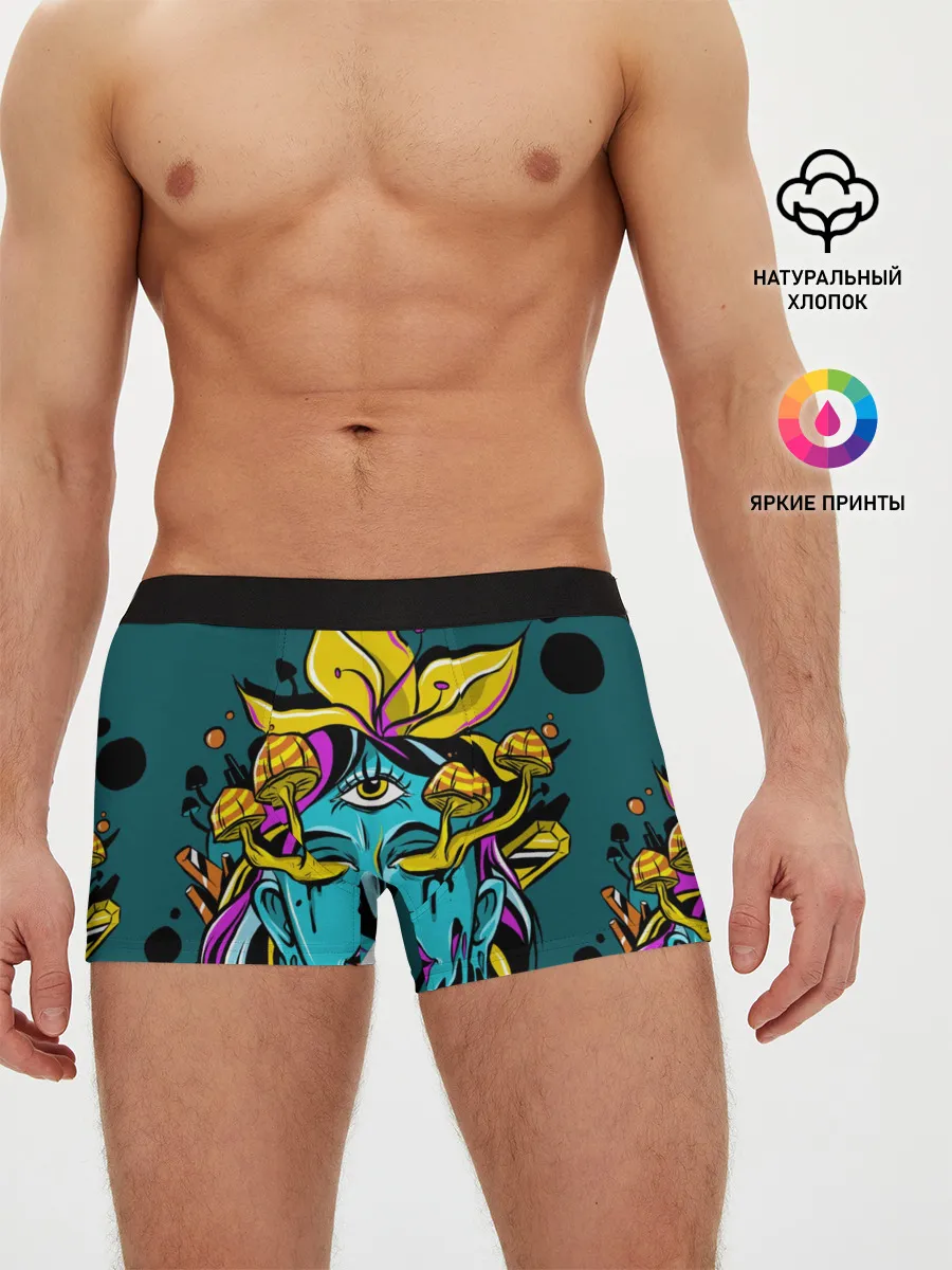 Мужские трусы боксеры / Девушка трип