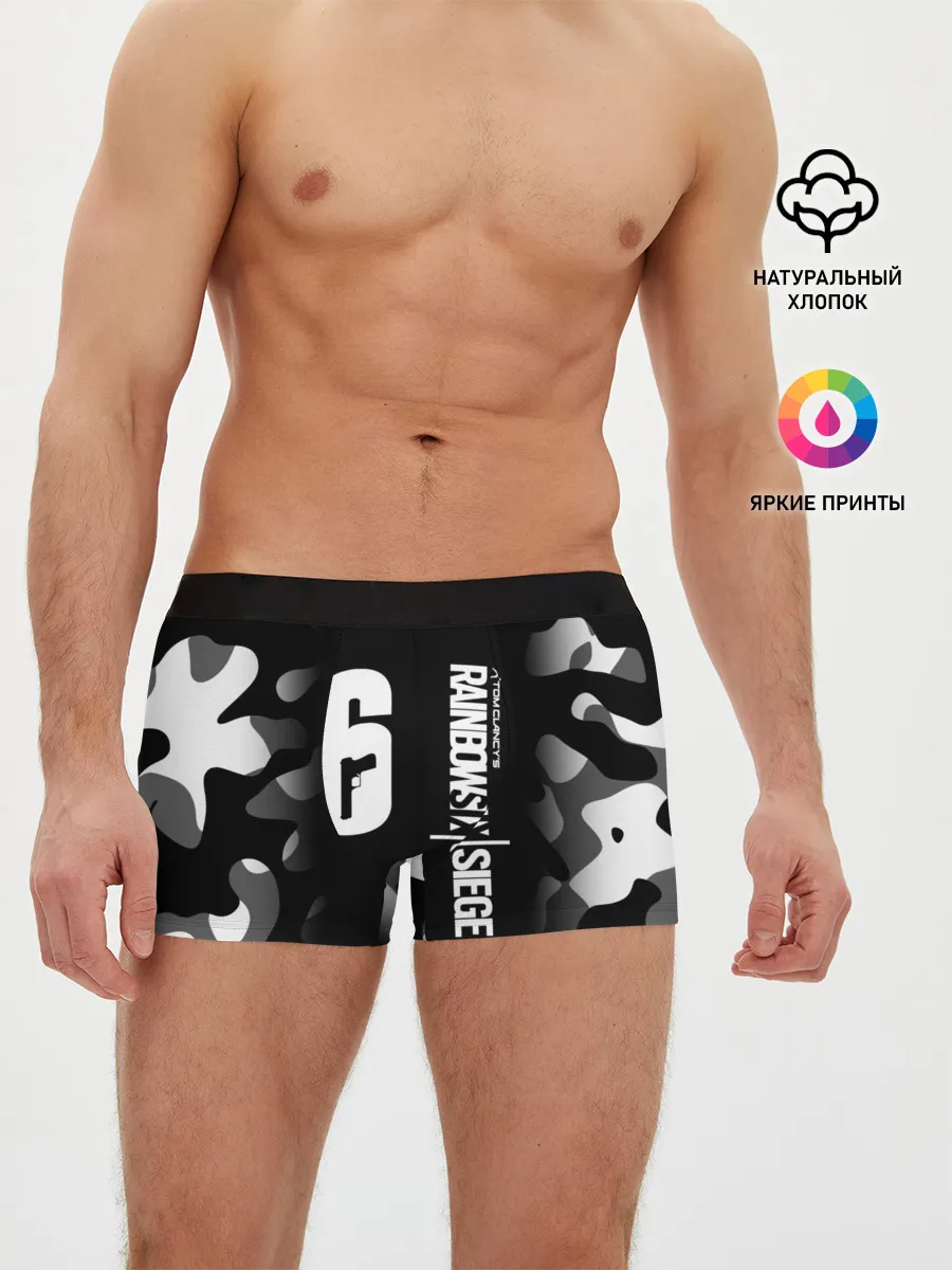 Мужские трусы боксеры / RAINBOW SIX SIEGE