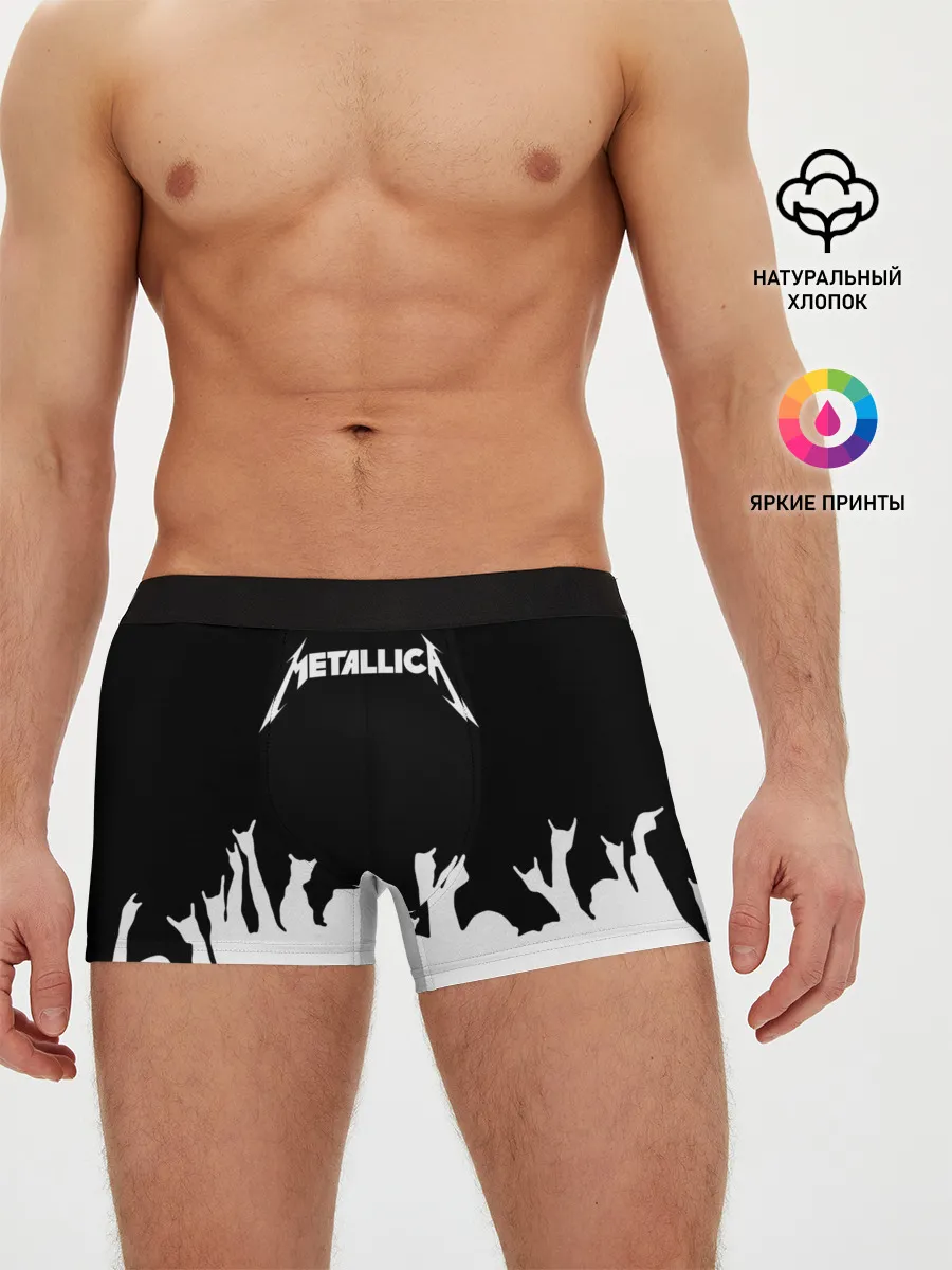 Мужские трусы боксеры / Metallica