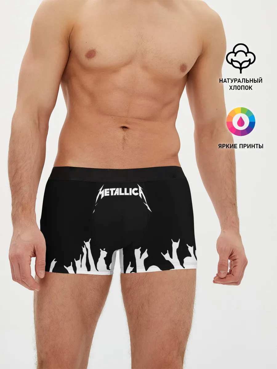 Мужские трусы боксеры / Metallica